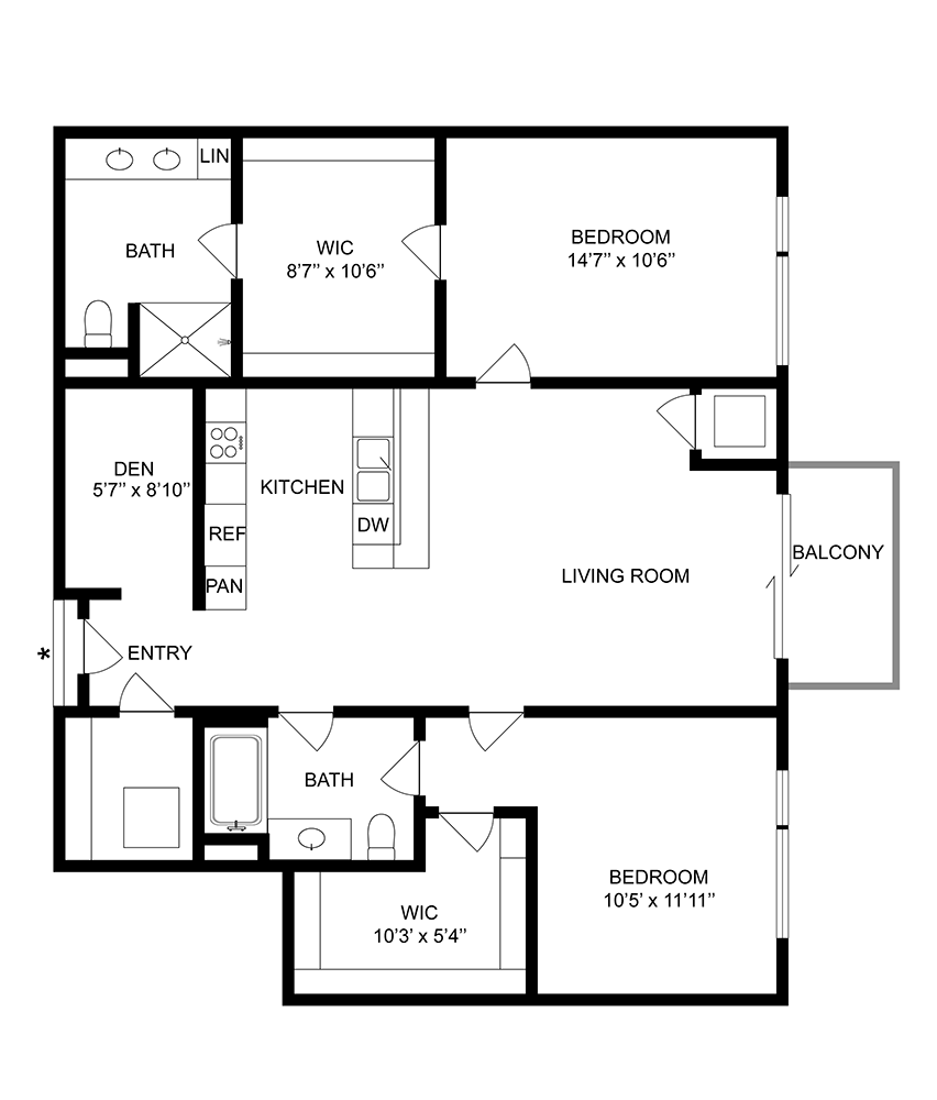 Austen floor plan